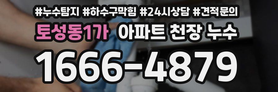 토성동1가 아파트 천장 누수