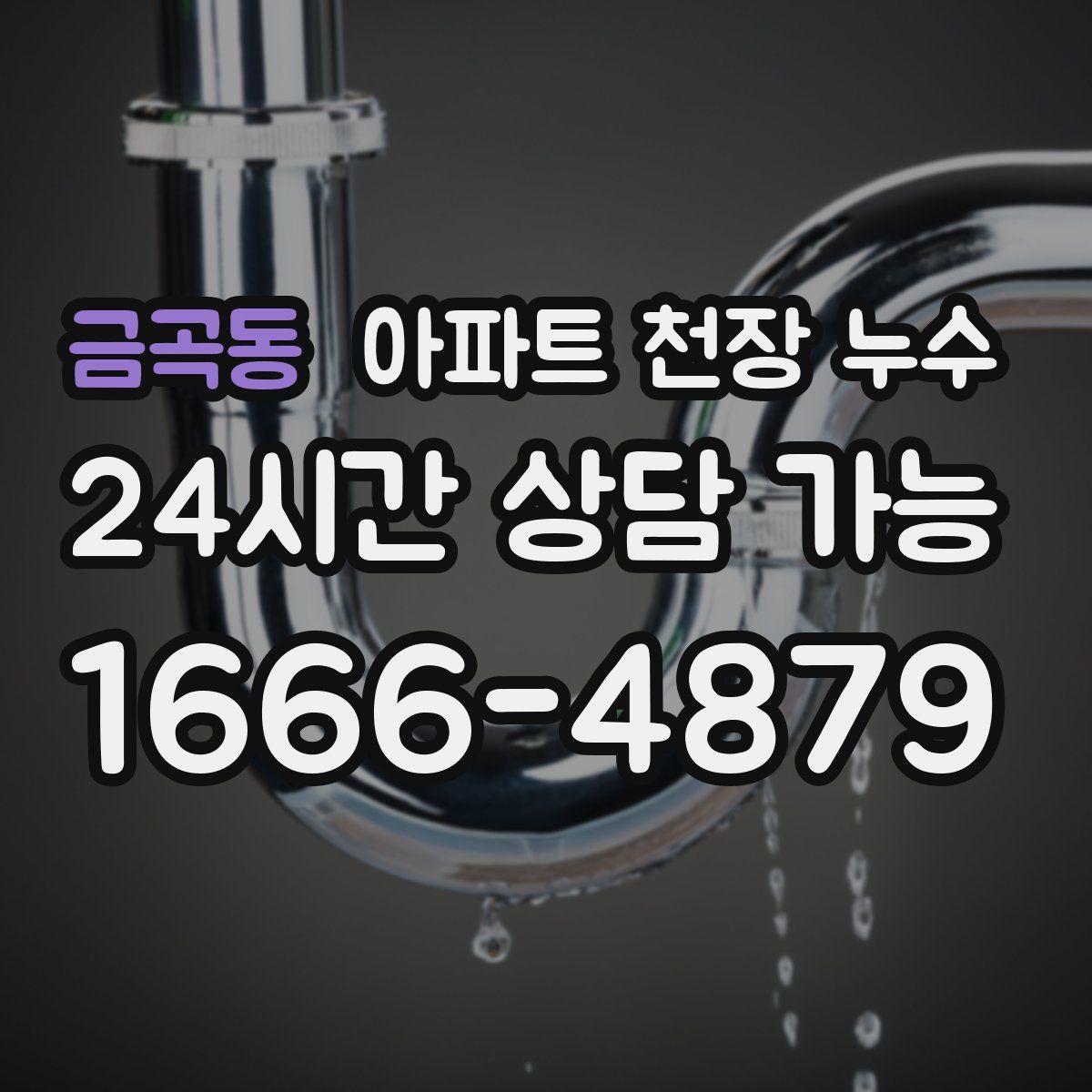 금곡동 아파트 천장 누수
