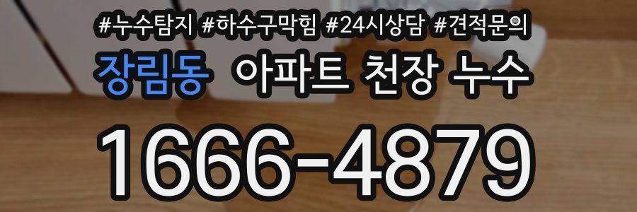 장림동 아파트 천장 누수