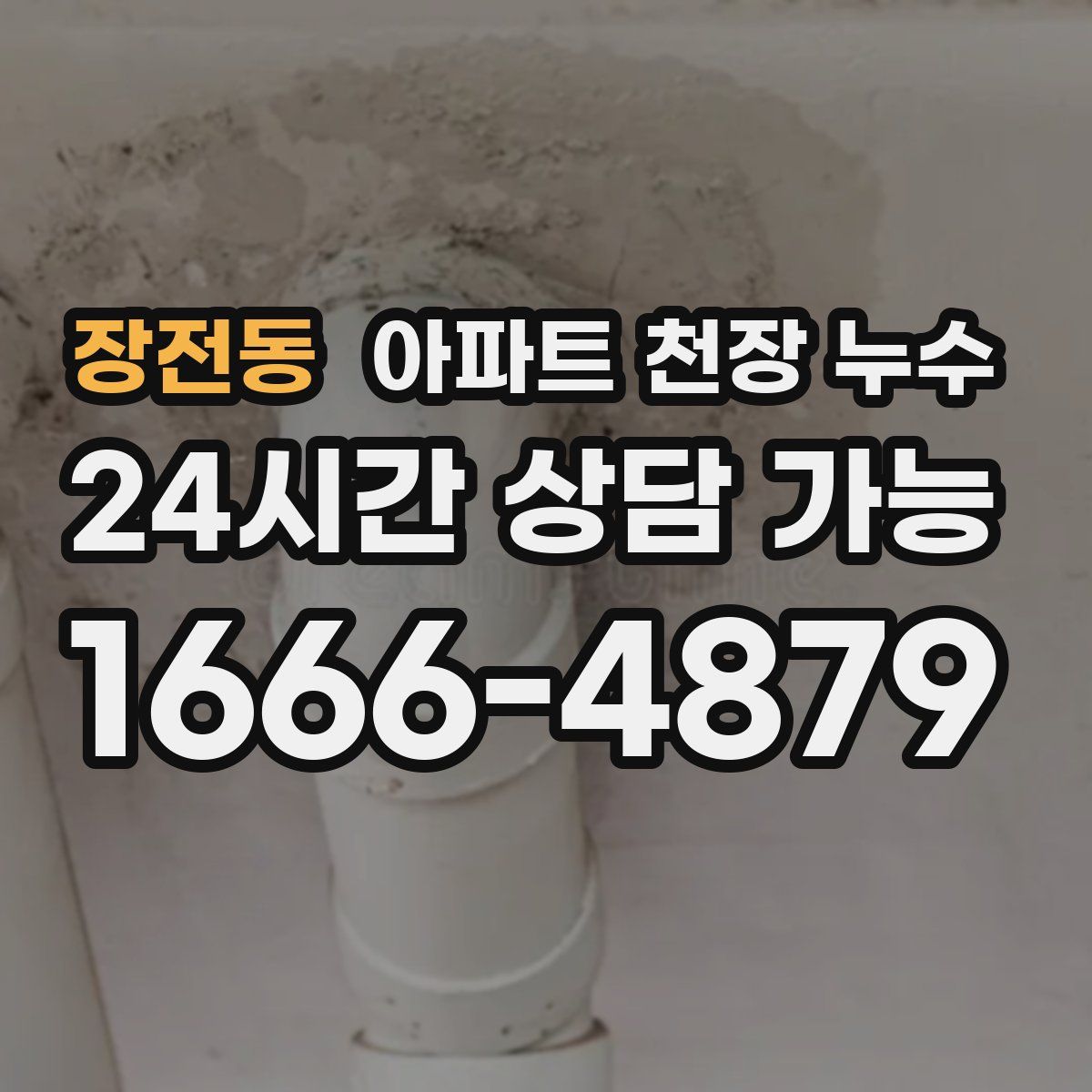 장전동 아파트 천장 누수