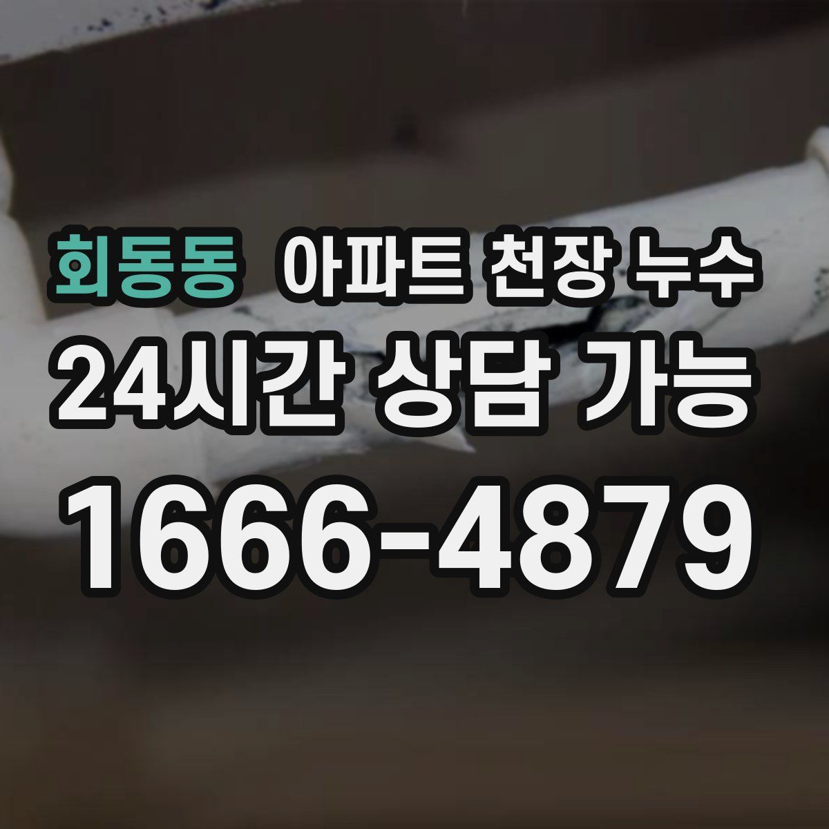 회동동 아파트 천장 누수