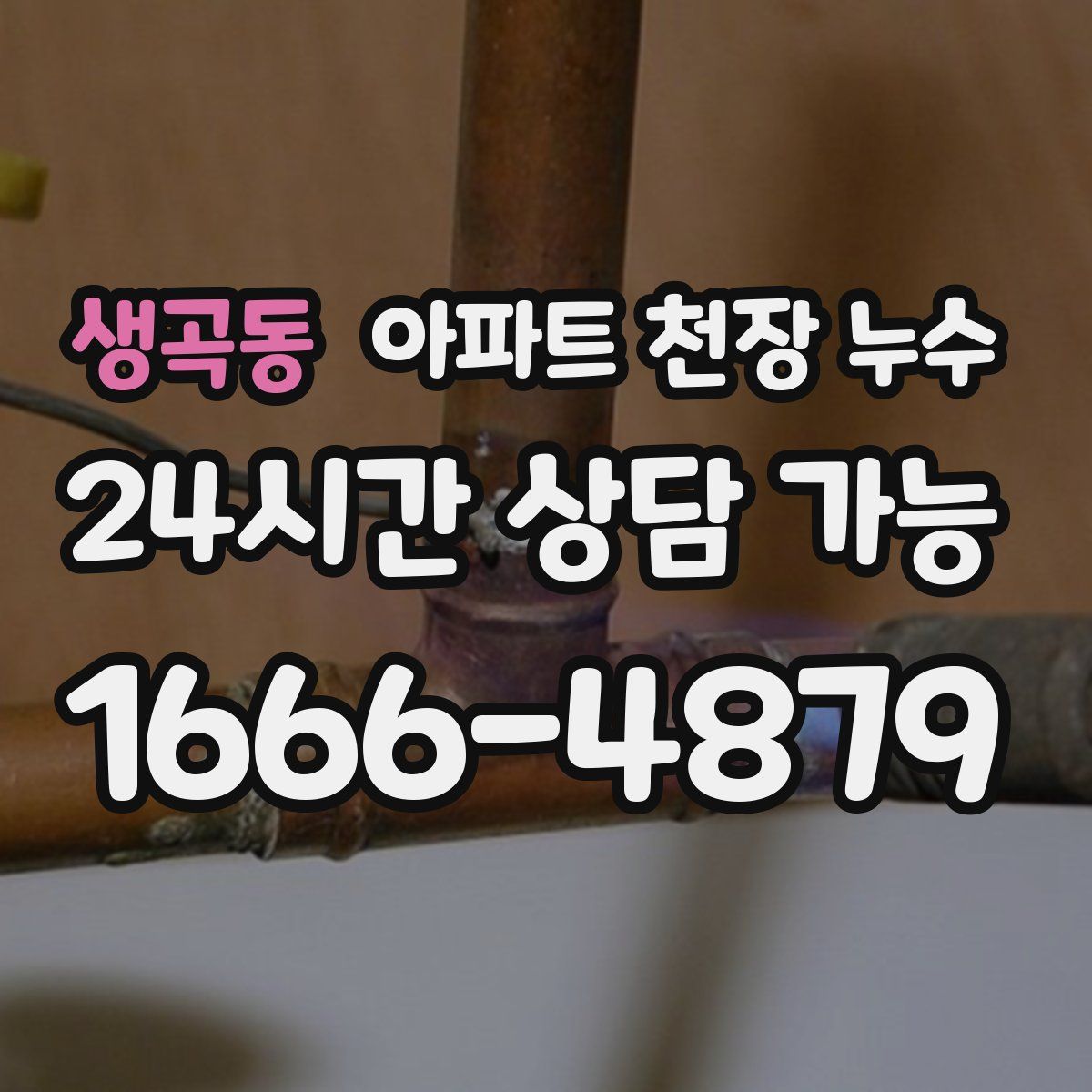 생곡동 아파트 천장 누수