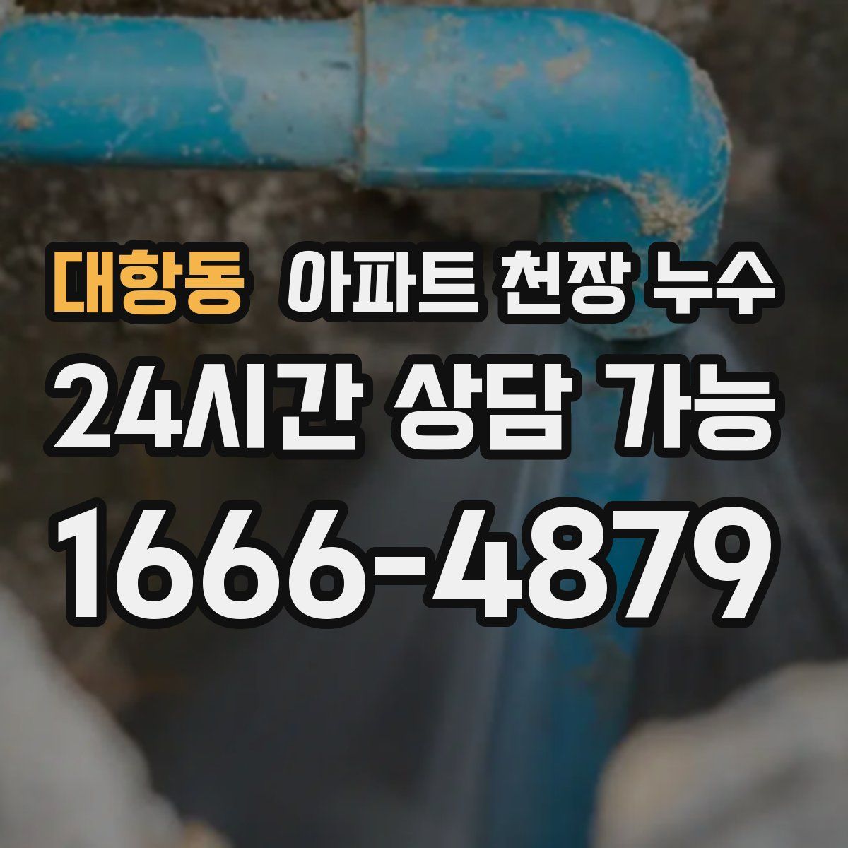 대항동 아파트 천장 누수