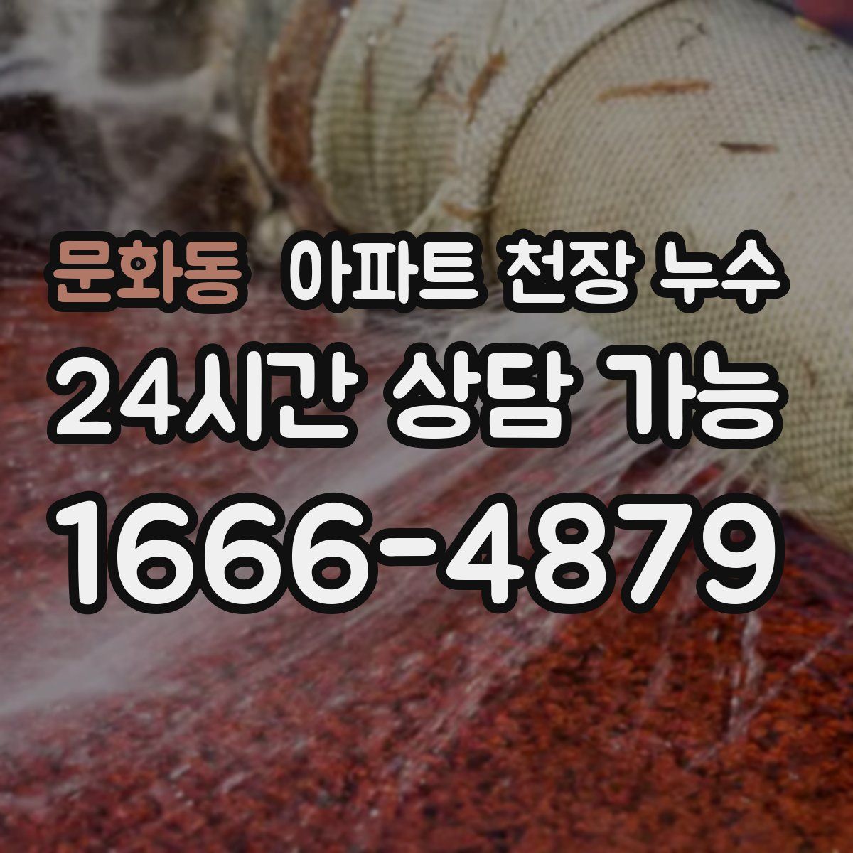 문화동 아파트 천장 누수