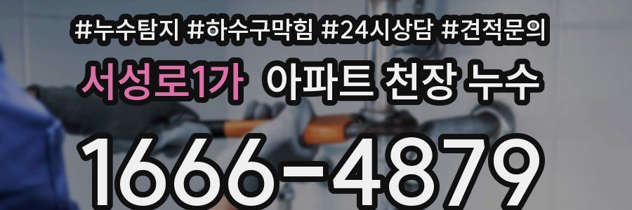 서성로1가 아파트 천장 누수