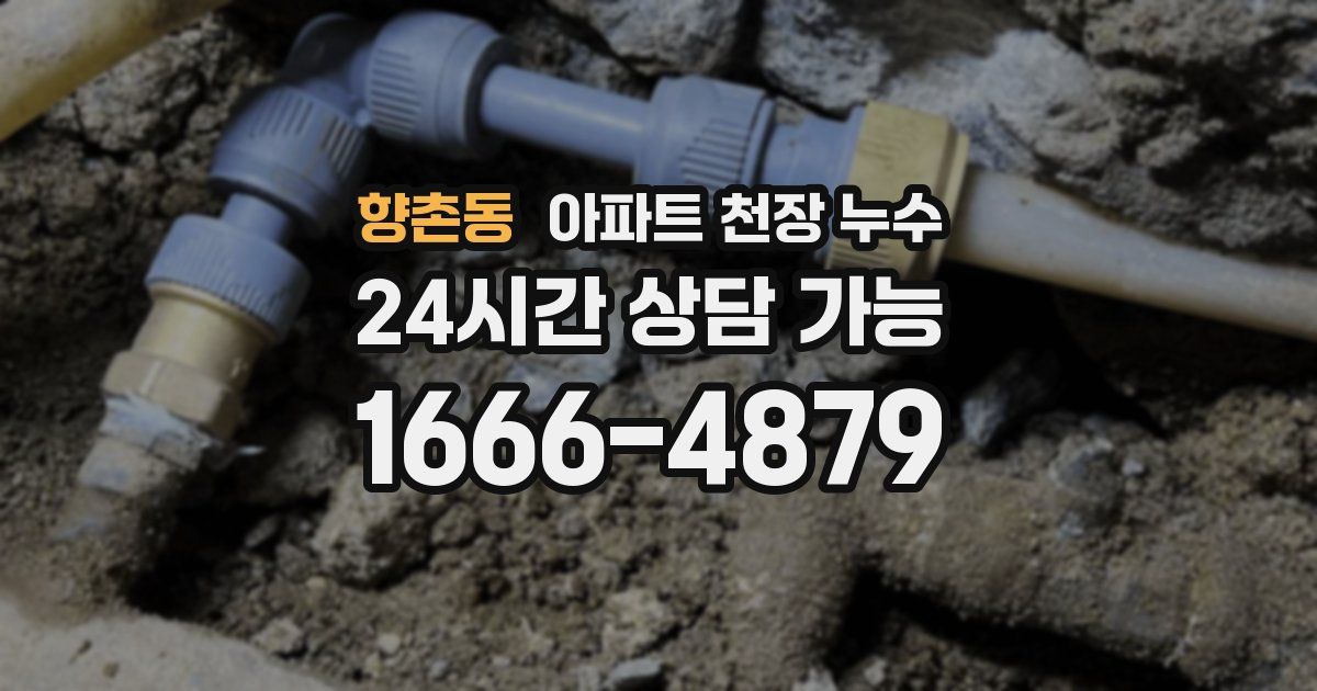 향촌동 아파트 천장 누수