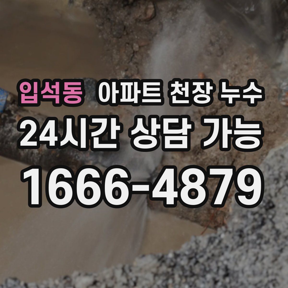 입석동 아파트 천장 누수