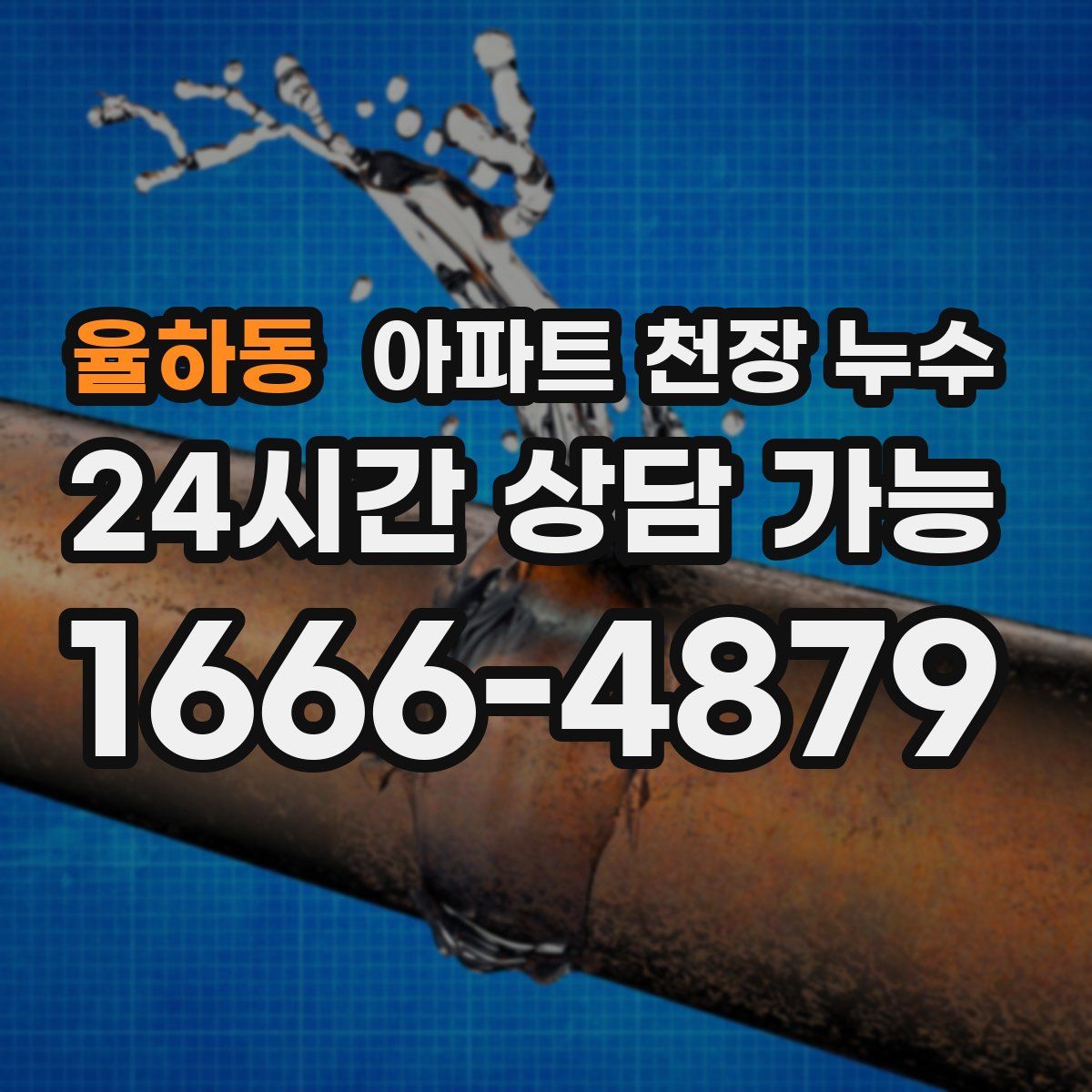 율하동 아파트 천장 누수