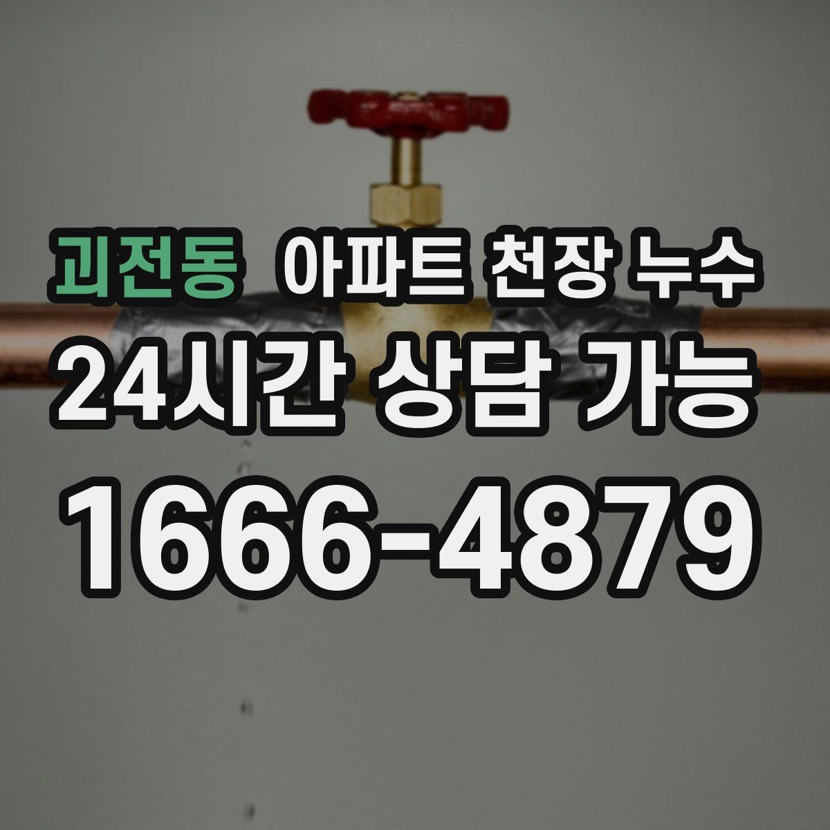 괴전동 아파트 천장 누수