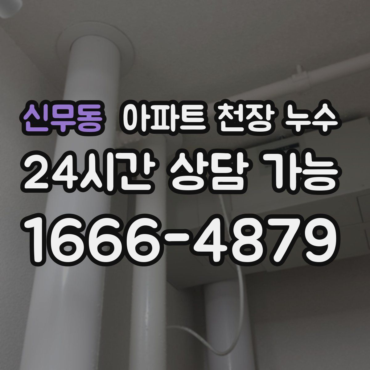 신무동 아파트 천장 누수