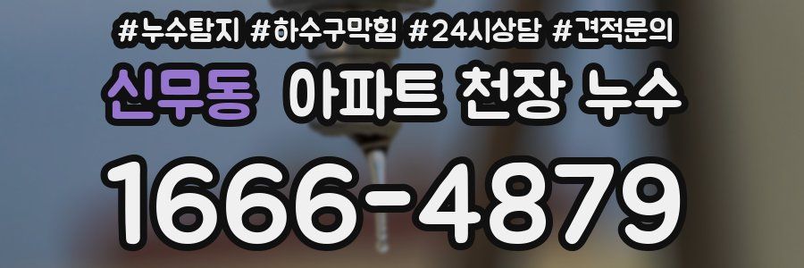 신무동 아파트 천장 누수