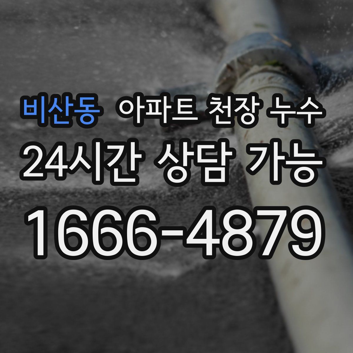 비산동 아파트 천장 누수