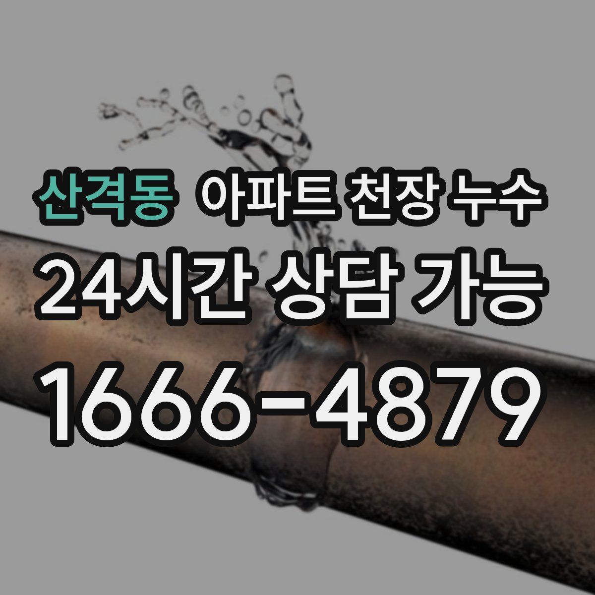 산격동 아파트 천장 누수