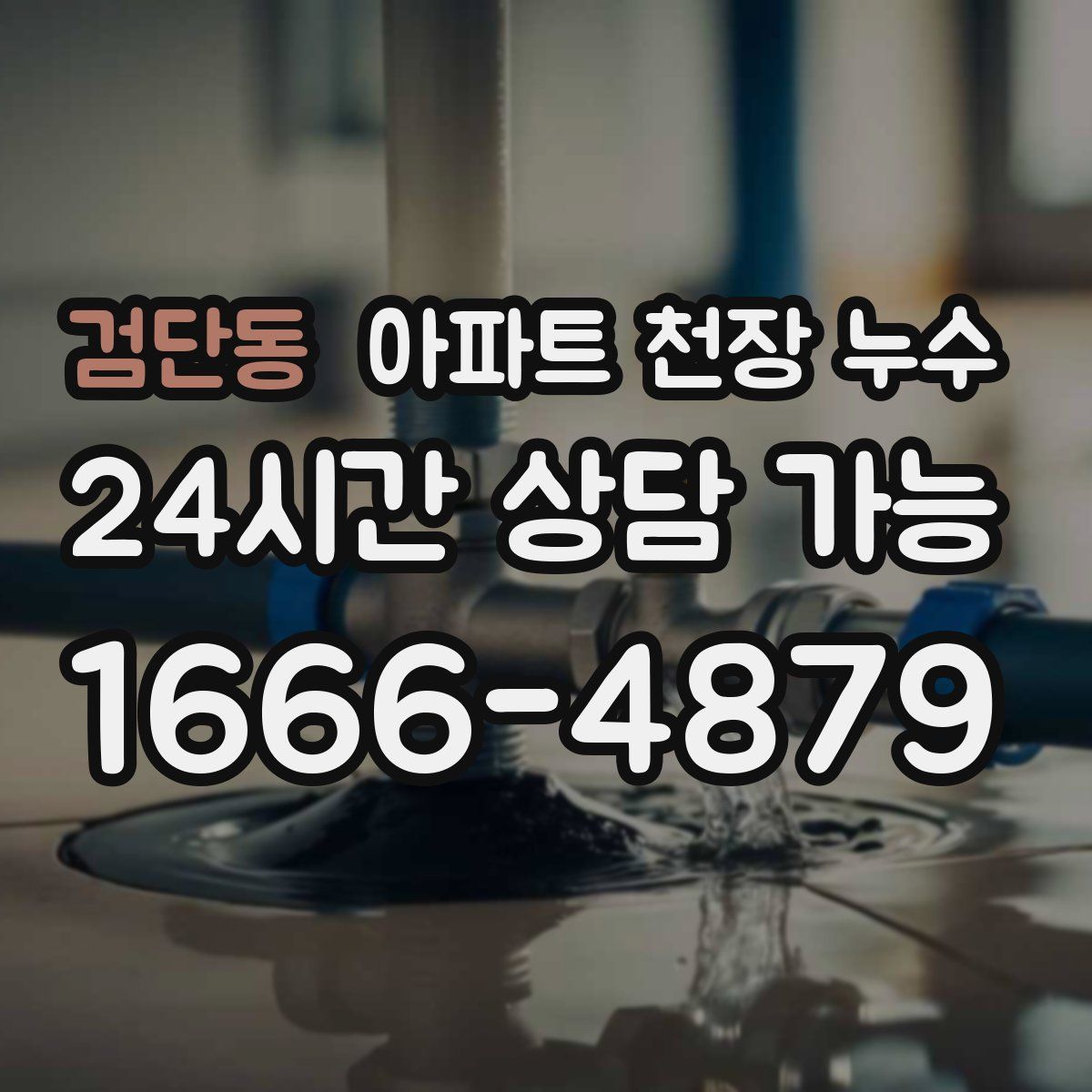 검단동 아파트 천장 누수