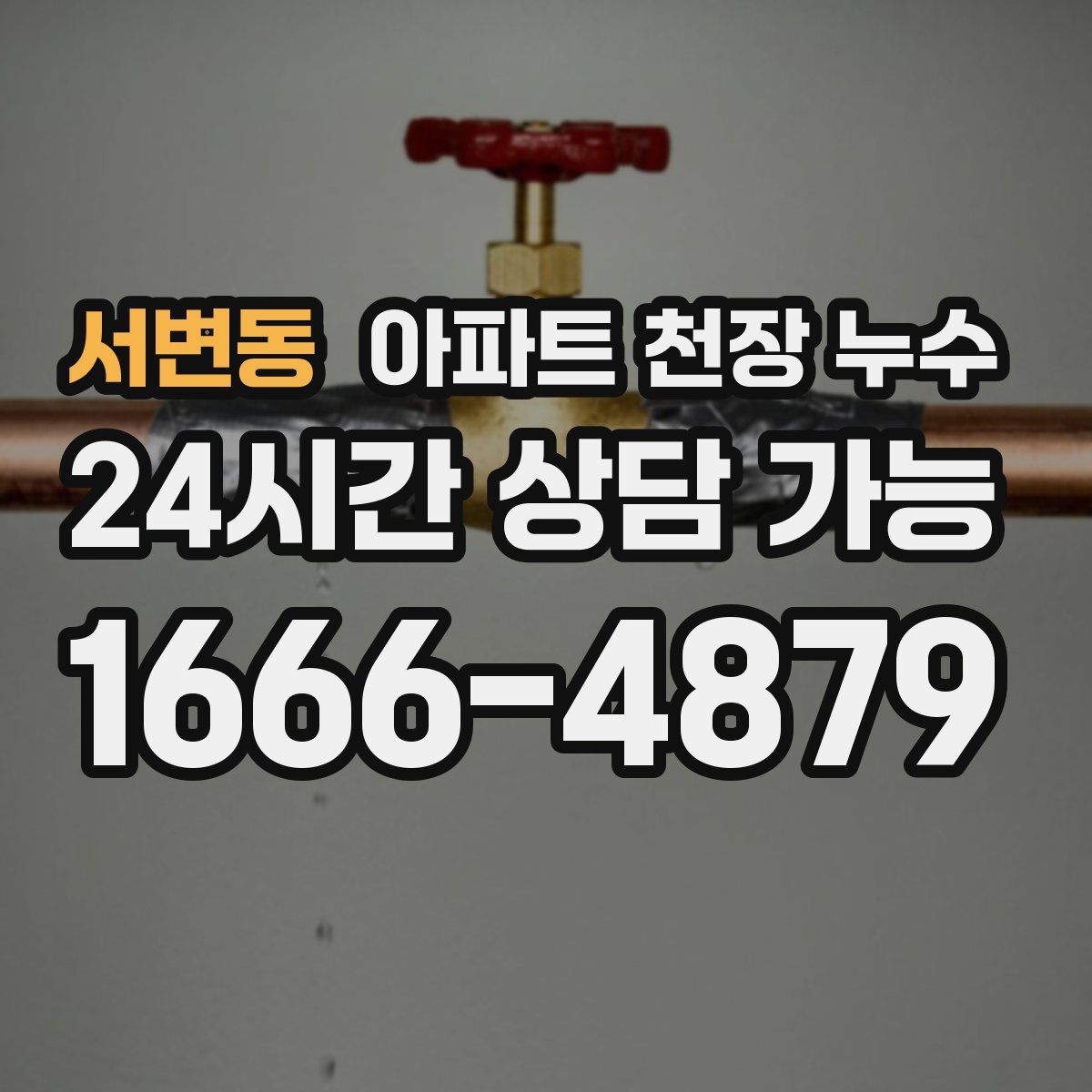 서변동 아파트 천장 누수