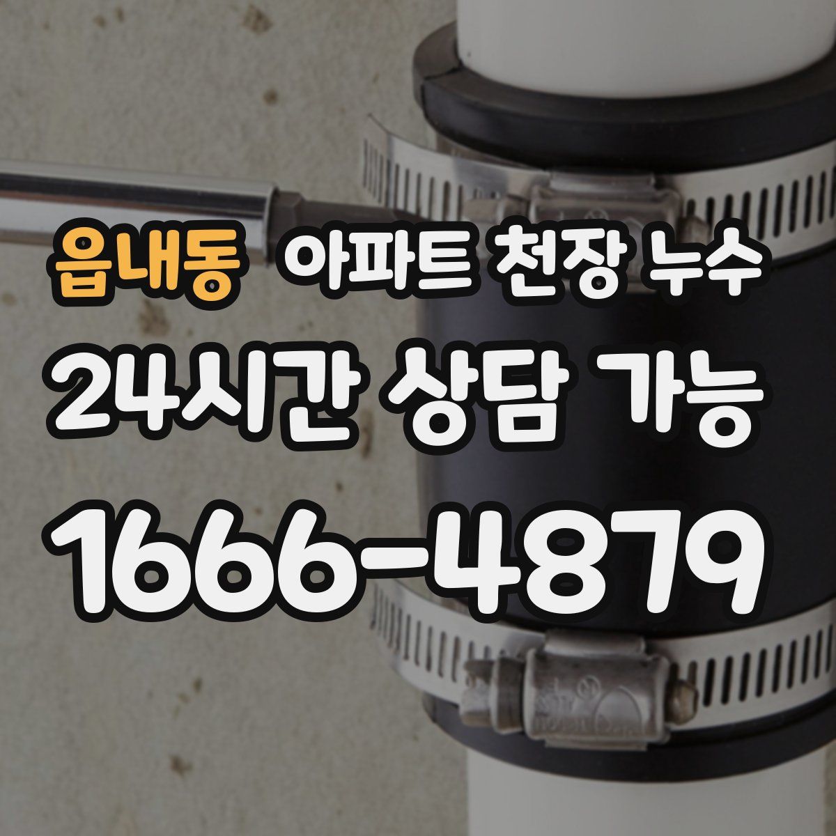 읍내동 아파트 천장 누수