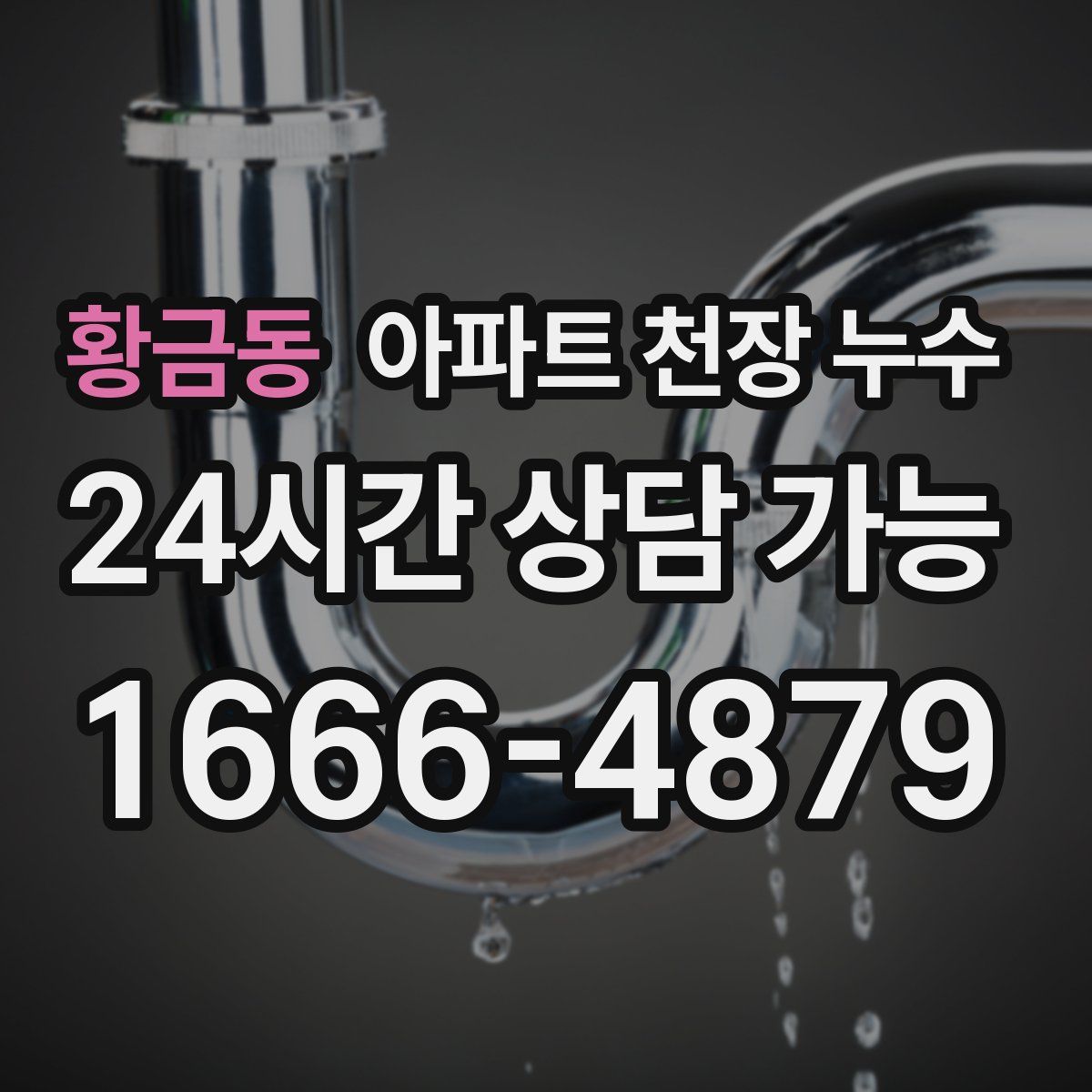 황금동 아파트 천장 누수