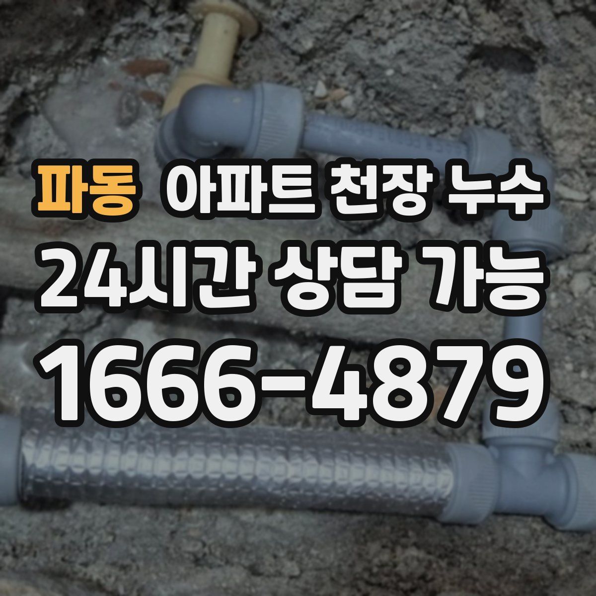 파동 아파트 천장 누수