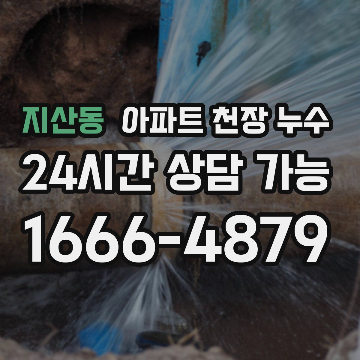 지산동 아파트 천장 누수