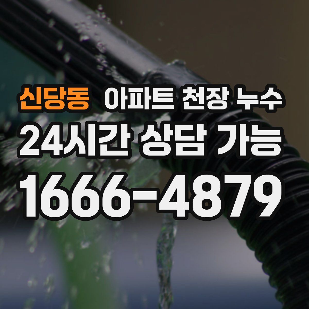 신당동 아파트 천장 누수
