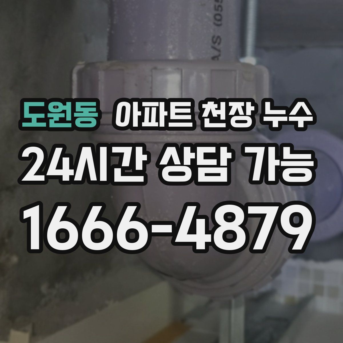 도원동 아파트 천장 누수