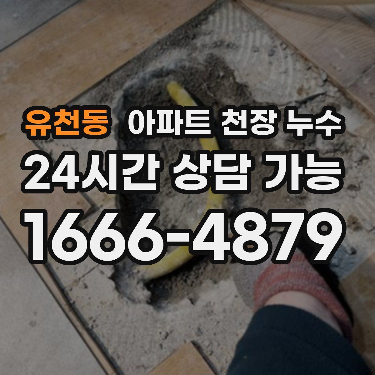유천동 아파트 천장 누수