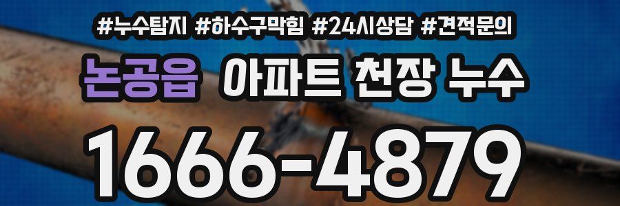 논공읍 아파트 천장 누수