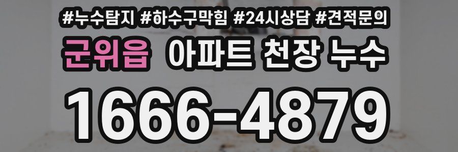 군위읍 아파트 천장 누수