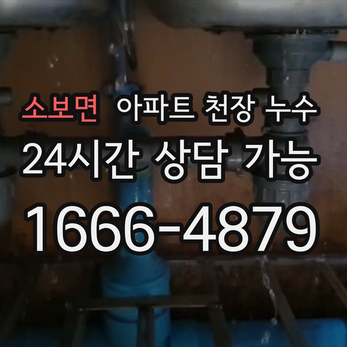 소보면 아파트 천장 누수