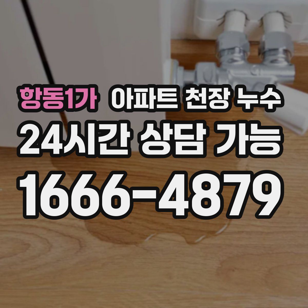 항동1가 아파트 천장 누수
