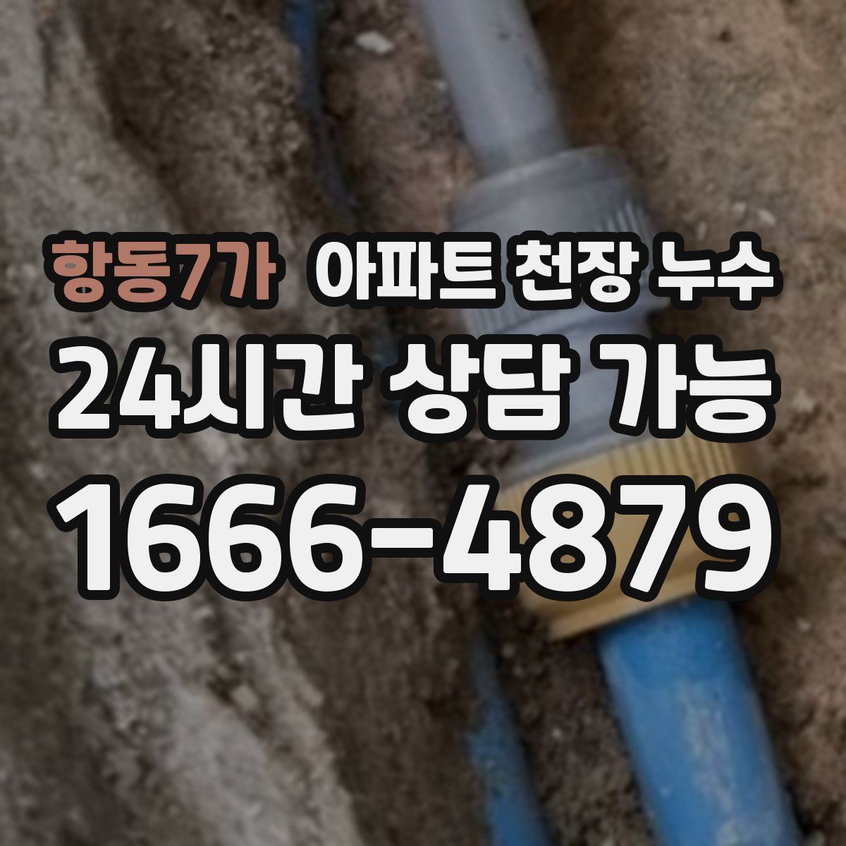 항동7가 아파트 천장 누수
