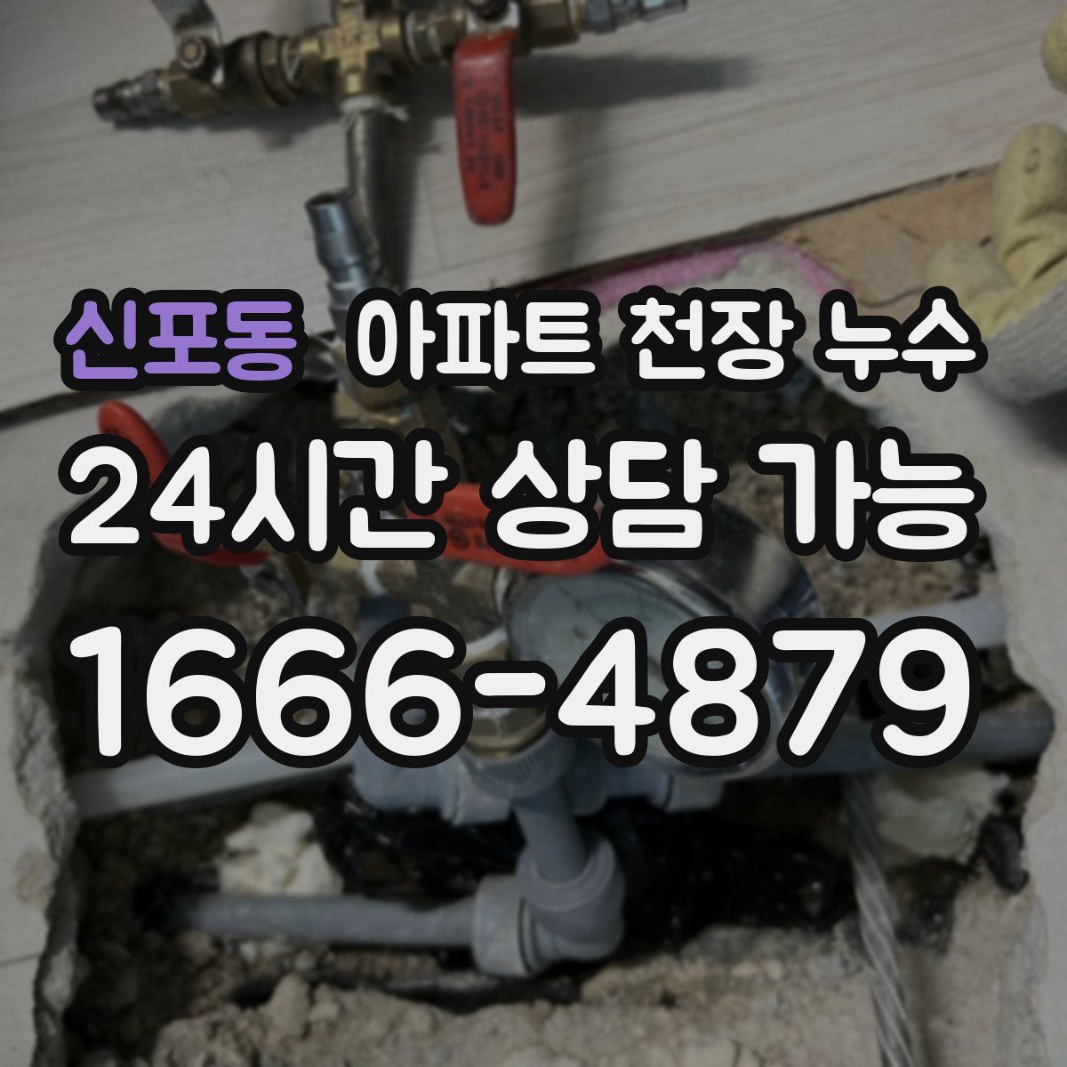 신포동 아파트 천장 누수