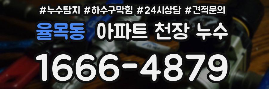 율목동 아파트 천장 누수