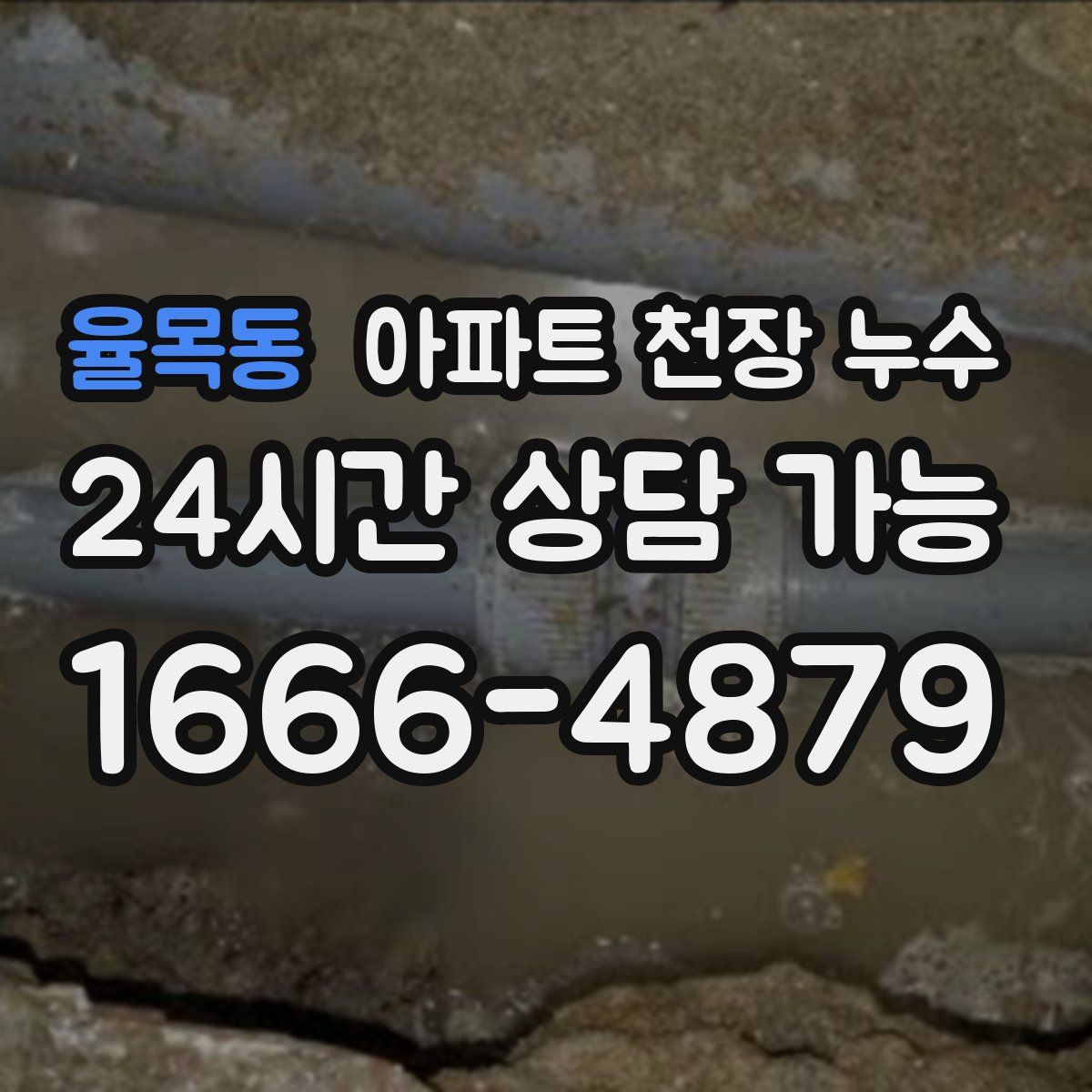 율목동 아파트 천장 누수