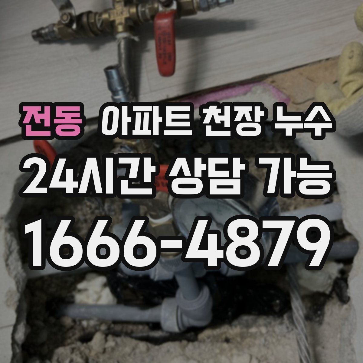 전동 아파트 천장 누수