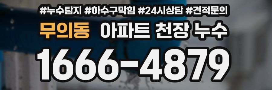 무의동 아파트 천장 누수