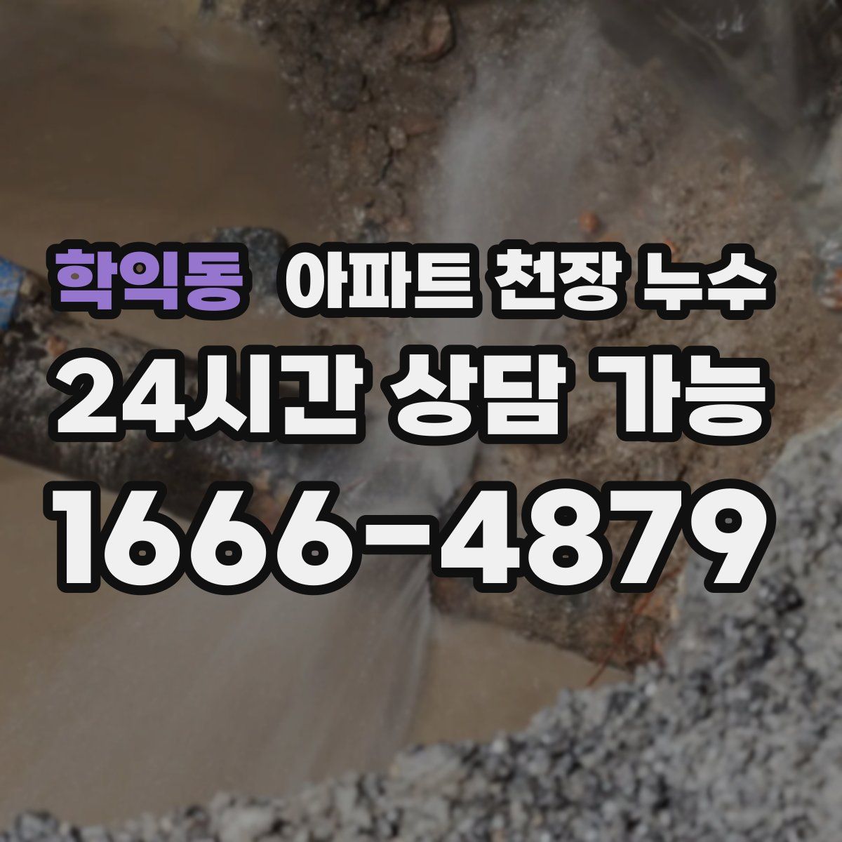 학익동 아파트 천장 누수