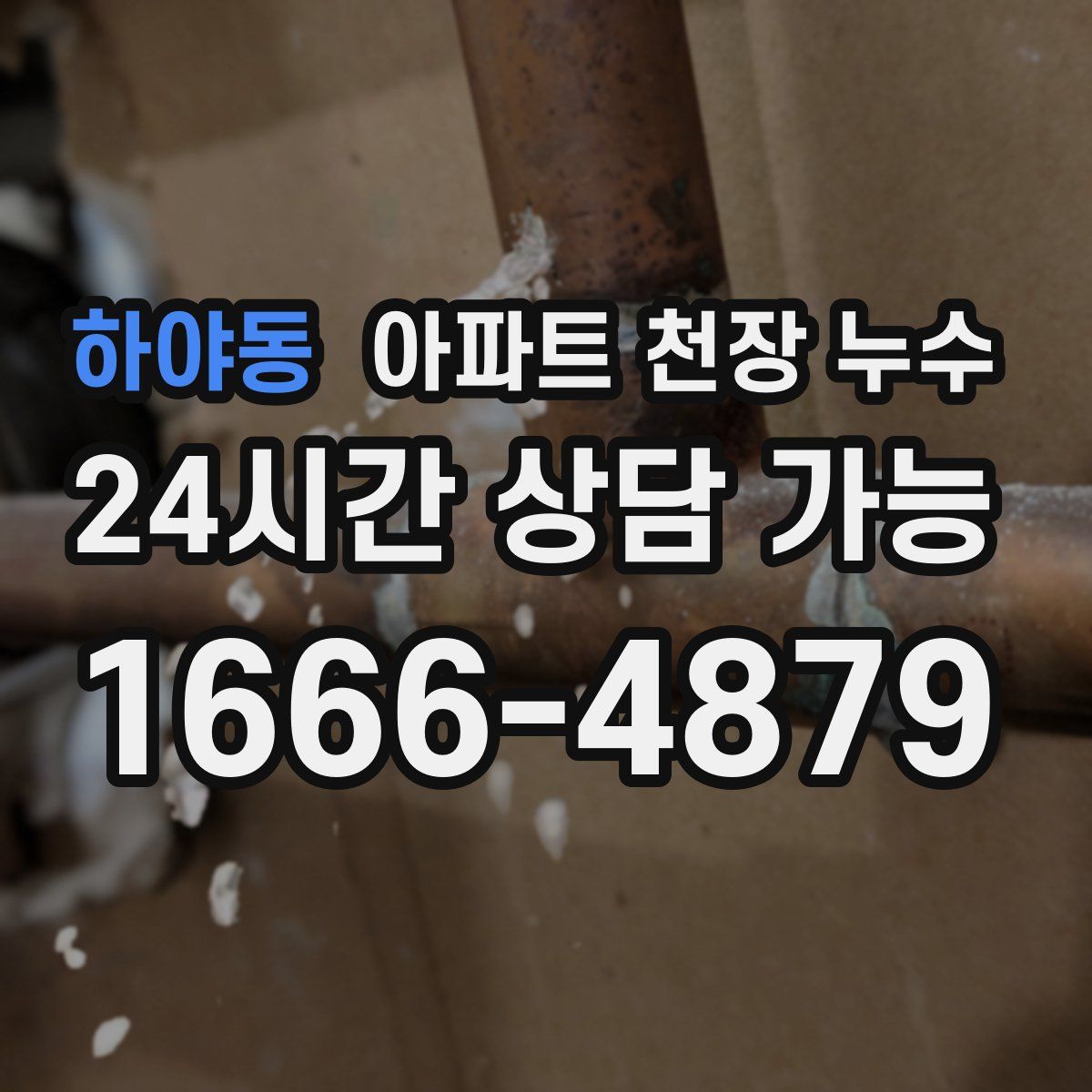 하야동 아파트 천장 누수