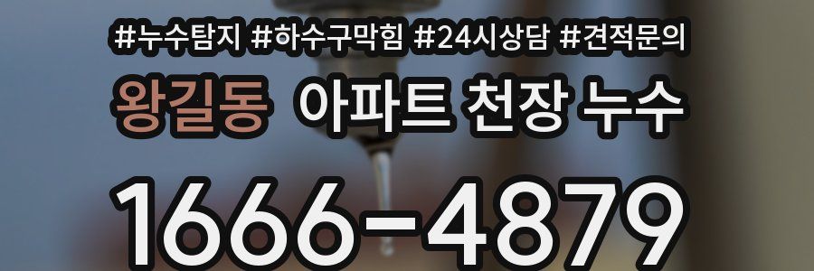 왕길동 아파트 천장 누수