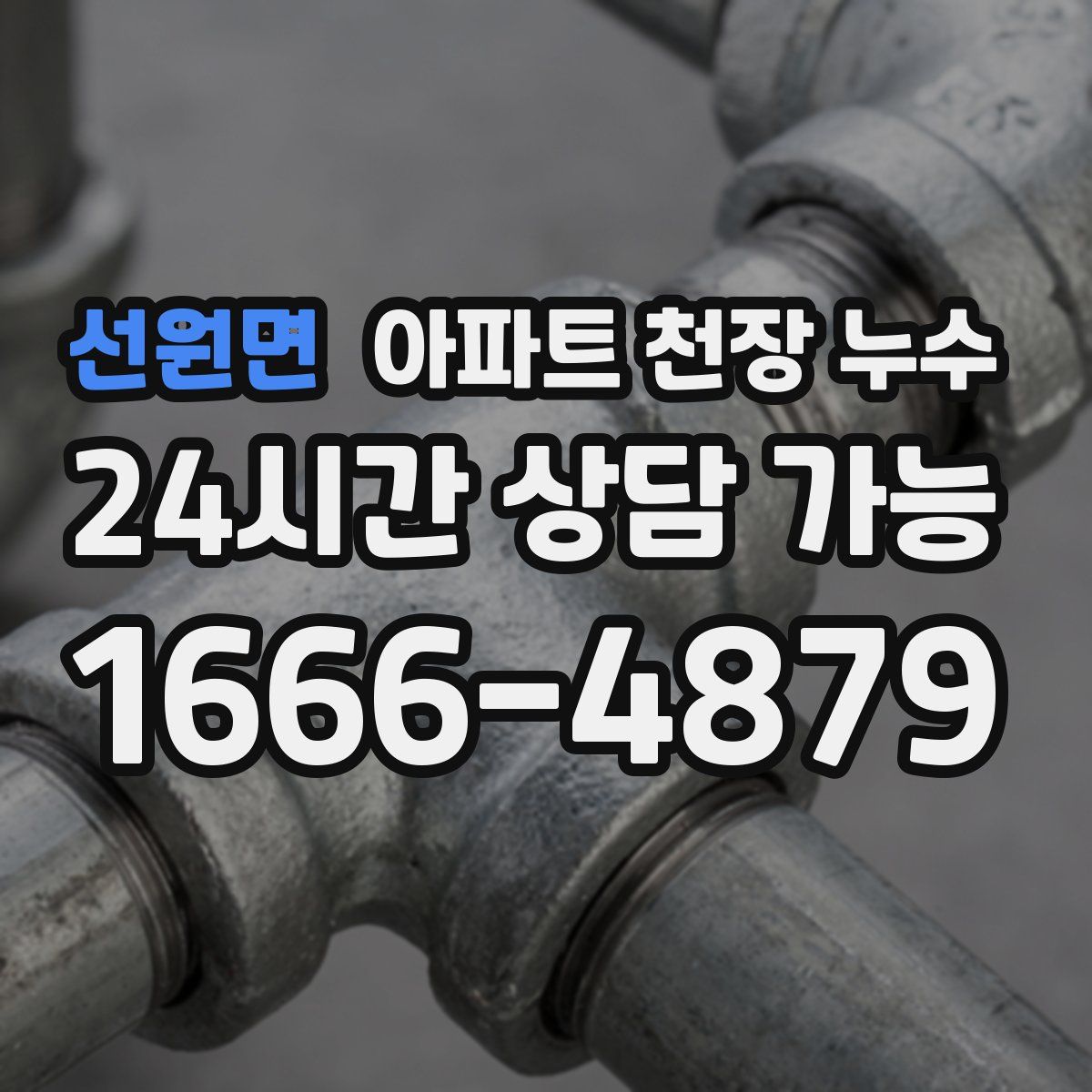 선원면 아파트 천장 누수