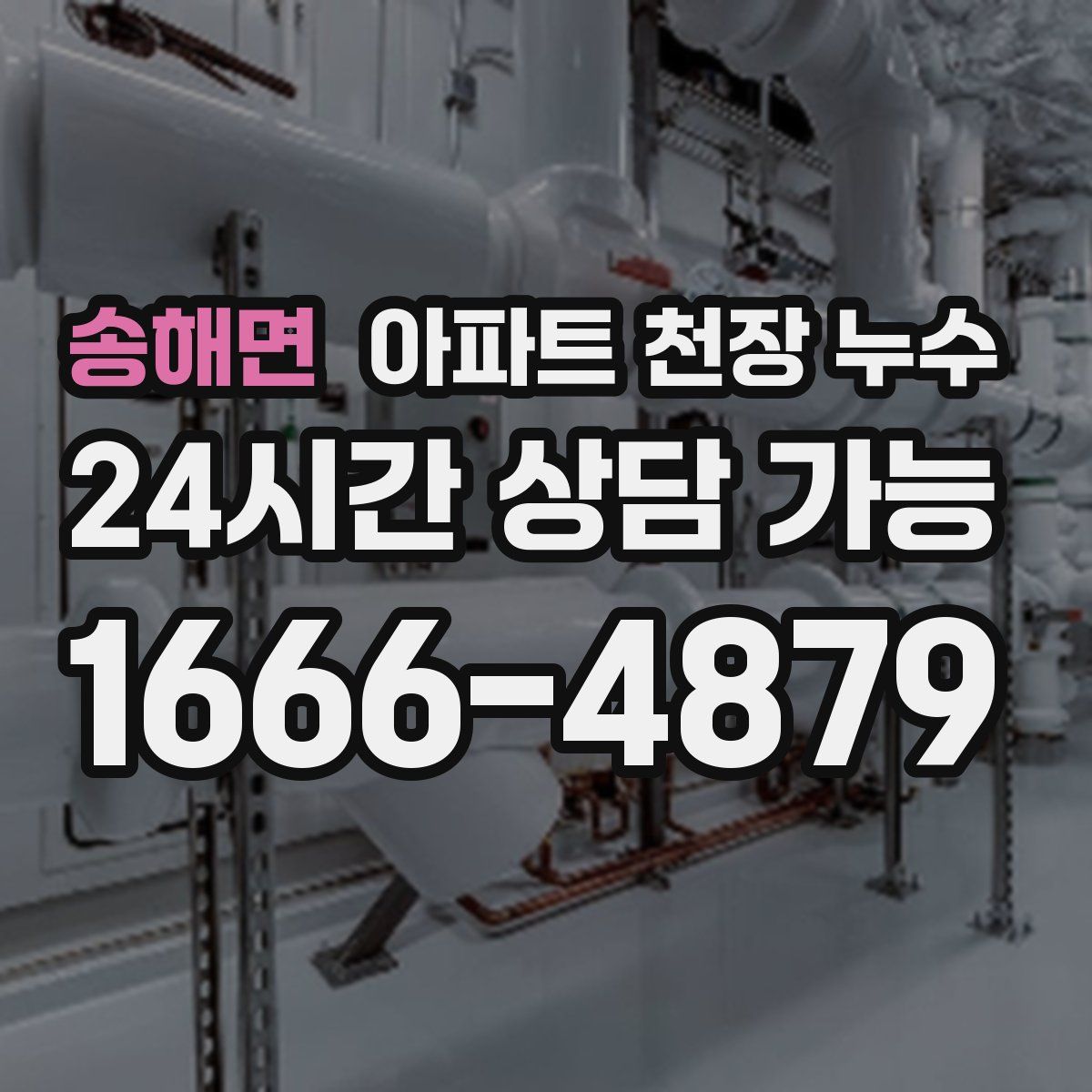 송해면 아파트 천장 누수