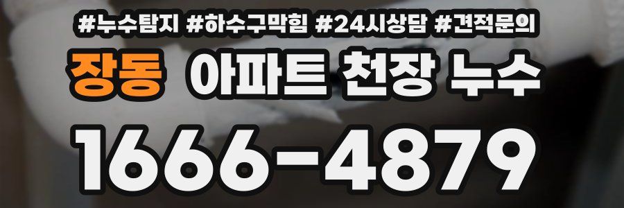 장동 아파트 천장 누수