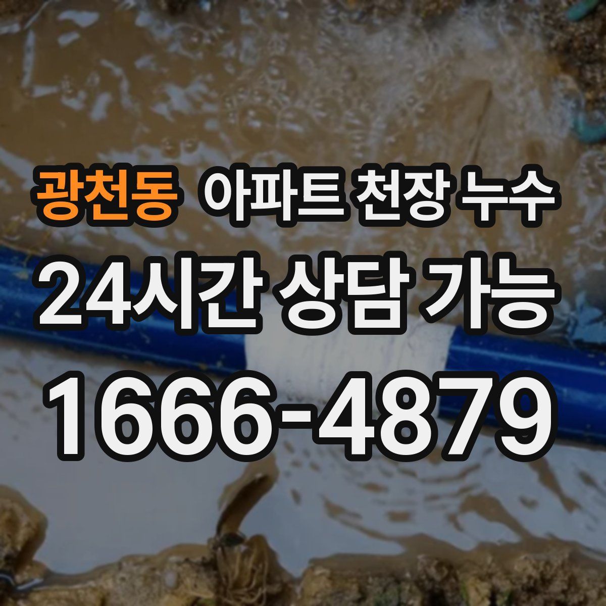 광천동 아파트 천장 누수