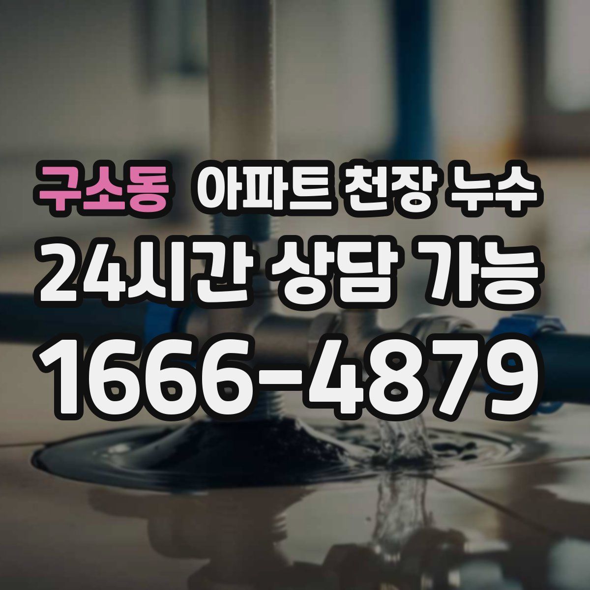 구소동 아파트 천장 누수
