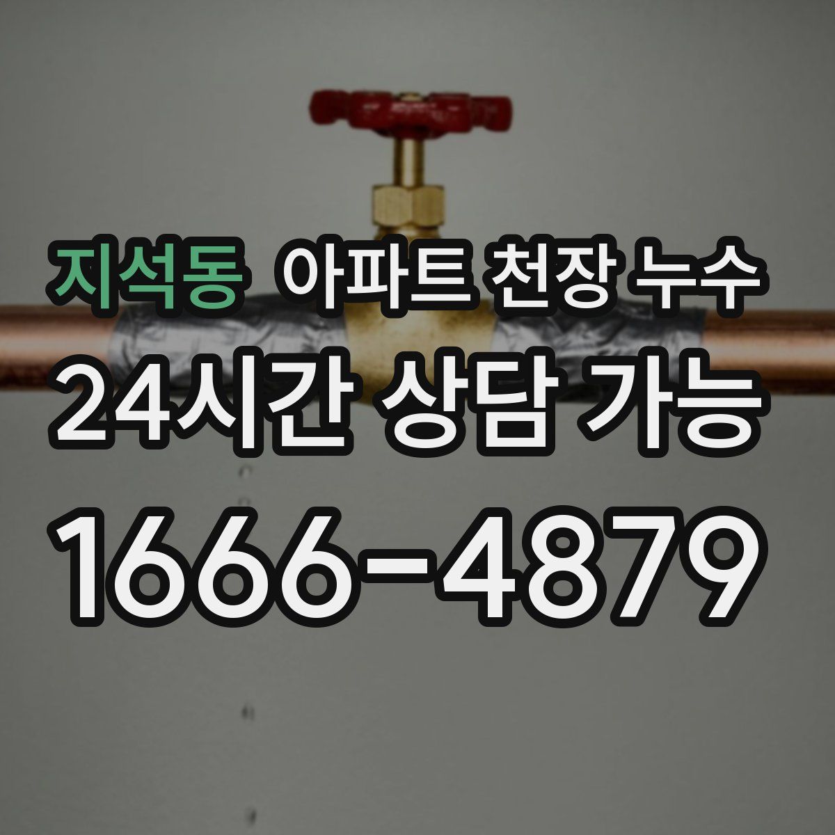지석동 아파트 천장 누수