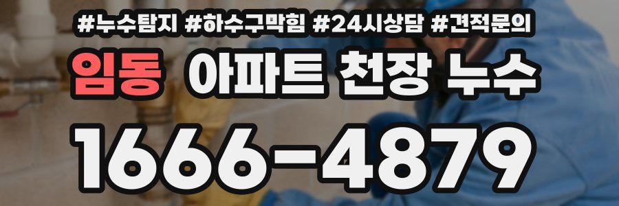 임동 아파트 천장 누수