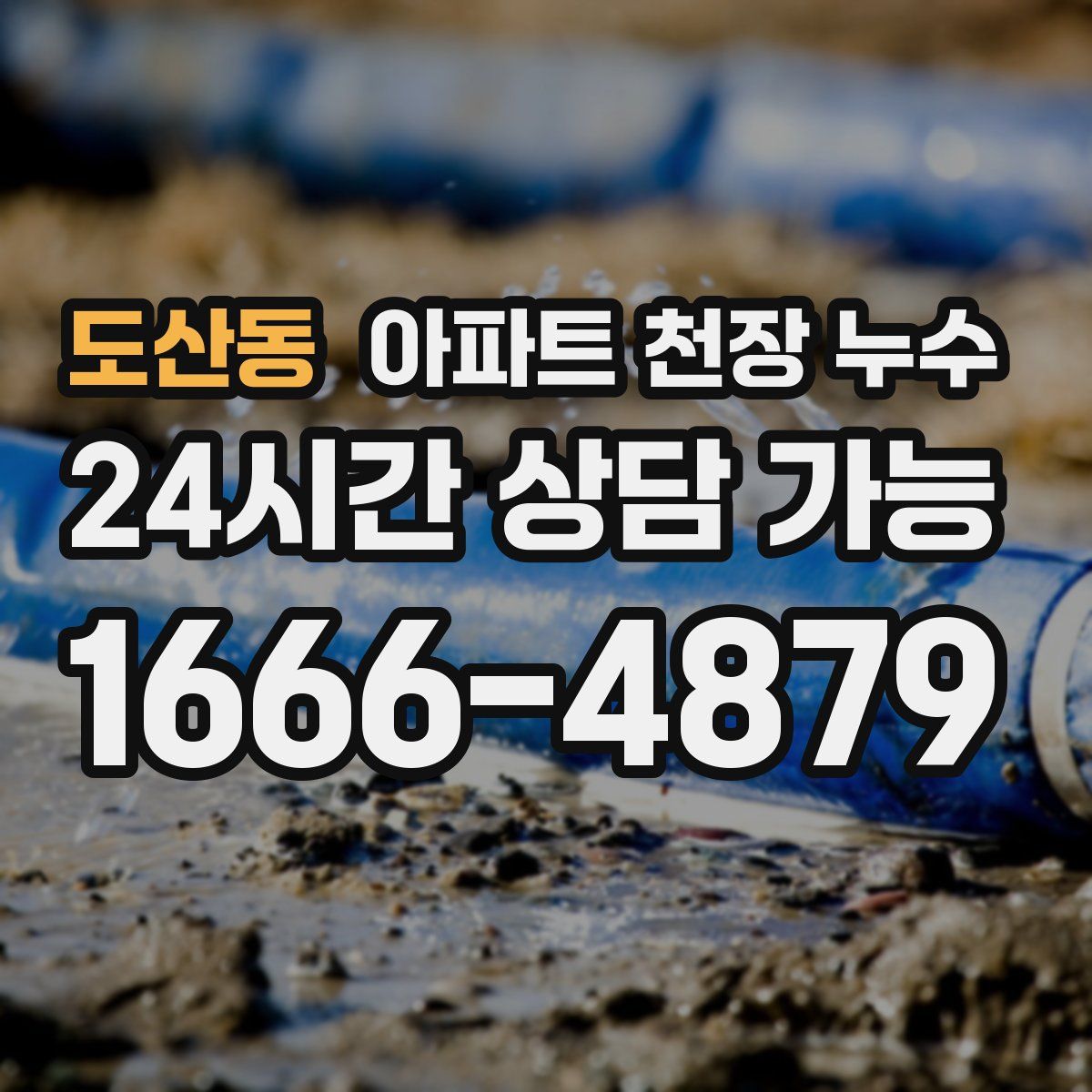 도산동 아파트 천장 누수