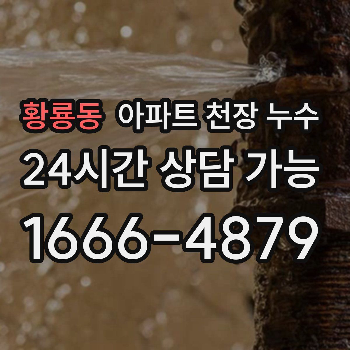 황룡동 아파트 천장 누수