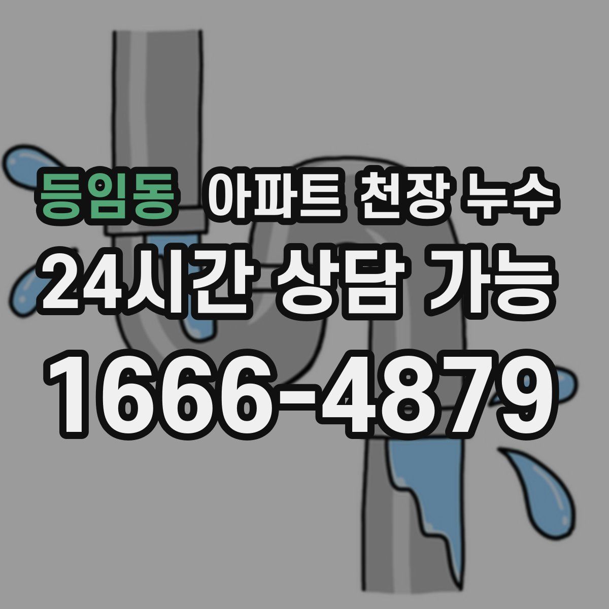 등임동 아파트 천장 누수
