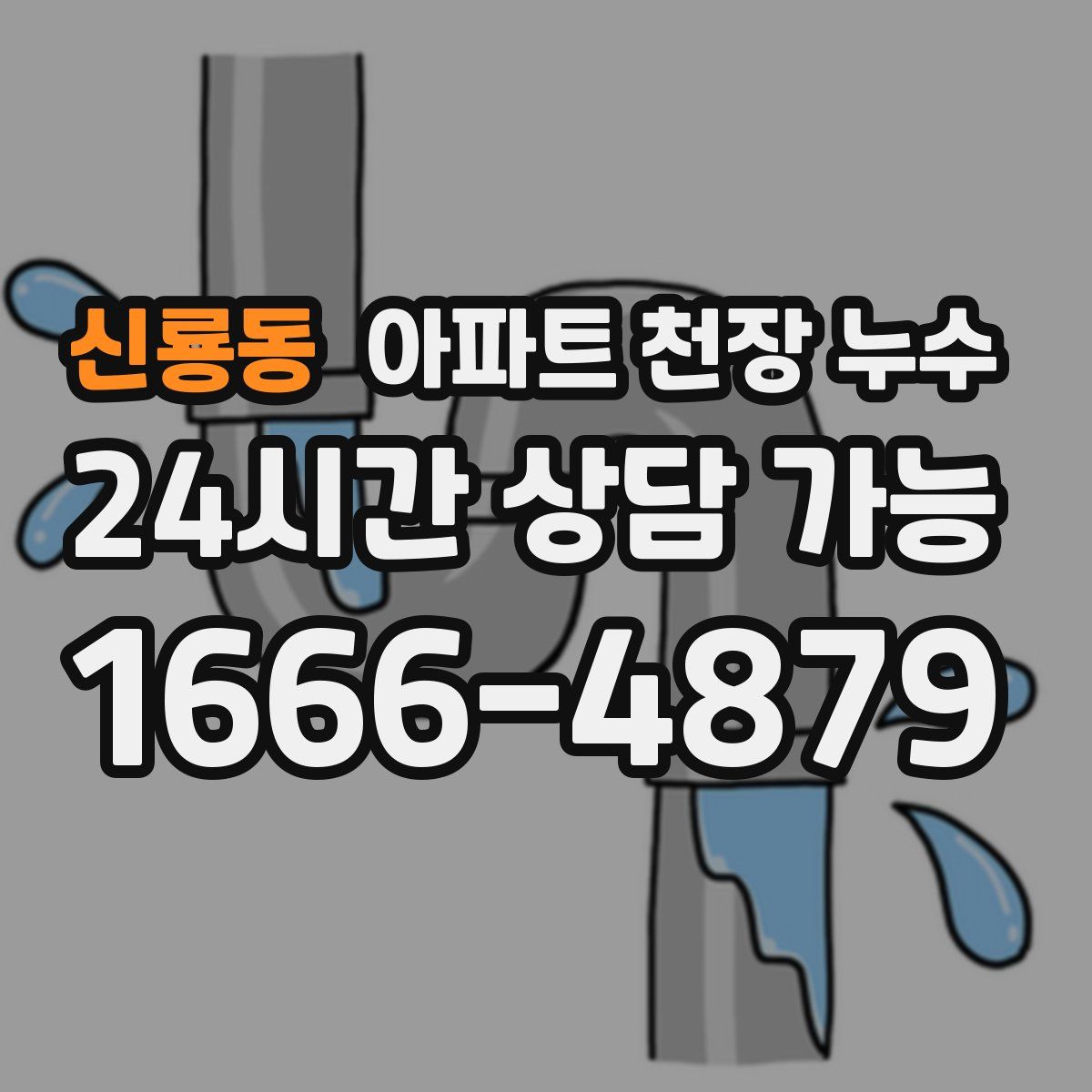 신룡동 아파트 천장 누수